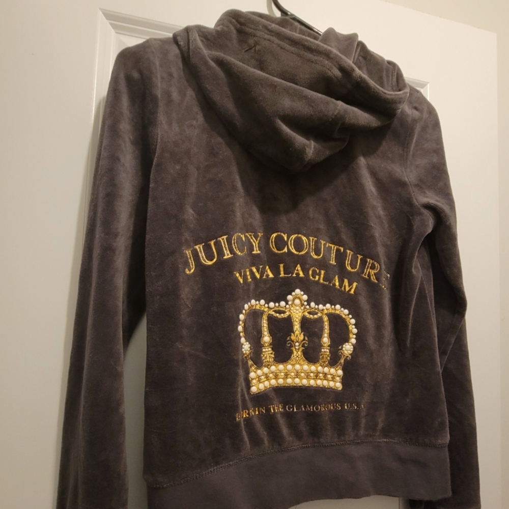 Juicy Couture Black Label (Luxury) Velour Track Suit